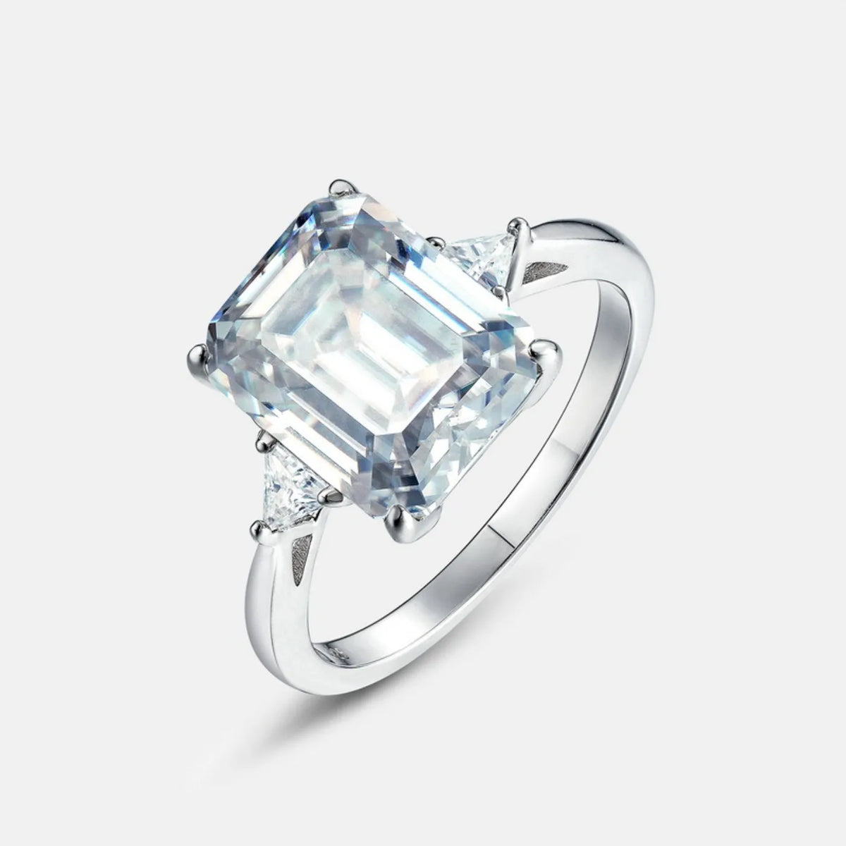 MUHAN Luxury Jewelry  925 Sterling Silver Ring Wedding Band  Women GRA Certificate Moissanite Diamond Rings D Color Fine Jewelry