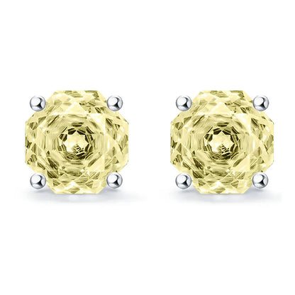 MuShan Jewelry 925 Sterling Silver Stud Earrings Dangle HCD Gemstones Engagement Party Premium Jewelry Women Earring Fine Jewelr