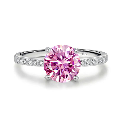 MuShan Jewelry 925 Sterling Silver Ring Wedding Band High Carbon Diamond Vintage Style Modern Style Women Rings Fine Jewelry