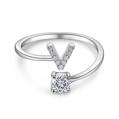 MuShan Jewelry 925 Sterling Silver Rings Bands Engagement Ring 7A Cubic Zirconia Rings Bands Rings Bands Anniversary  Women Gift