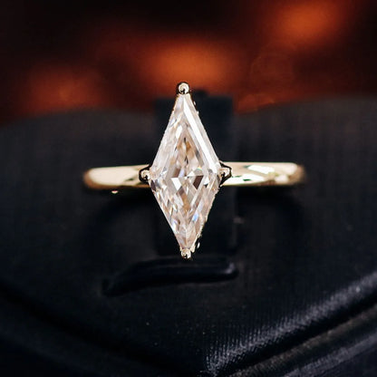 MUSHAN Luxury Custom 14K 18K Gold Rings Band Jewelry With Moissanite Diamond Lab Grown Gemstones Diamond Wedding Ring For Women