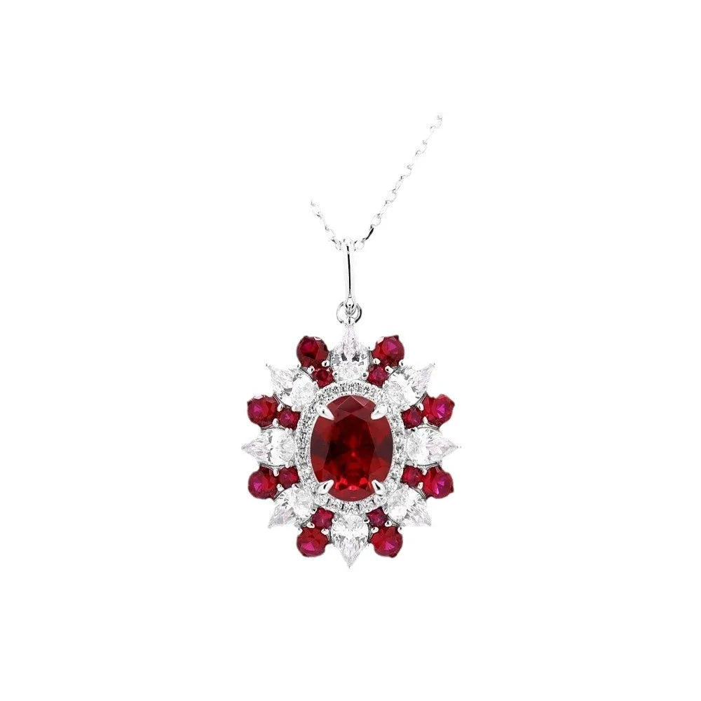 Boucles d'oreilles pendantes MuShan Jewelry en argent sterling 925, ornées de zircone cubique 7A, cadeau romantique pour femme pour fiançailles ou anniversaire