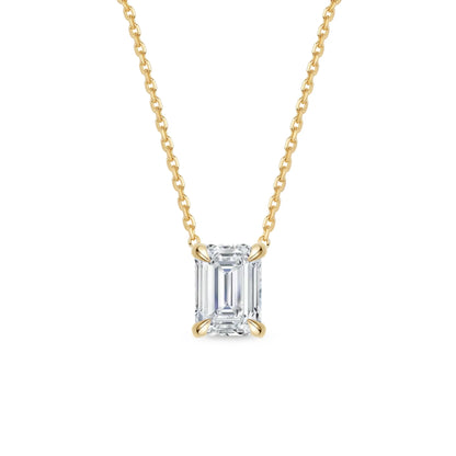 MUSHAN Bijoux sur mesure Collier en argent sterling 925 Moissanite couleur D VVS1 Pendentif princesse raffiné intemporel et tendance Diamant