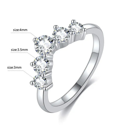 Bague MUSHAN Luxury Jewelry en argent sterling 925 pour femme, diamant moissanite taille émeraude certifié GRA, couleur D, bijou raffiné