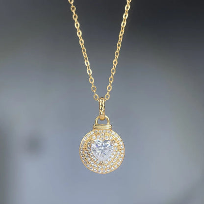 MuShan Designer Jewelry 925 Sterling Silver Pendant Dangle D Color Moissanite Strong Chain for Ladies 18K Gold Plated MST Patent