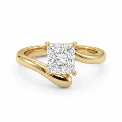 MUSHAN Custom Jewelry 925 Sterling Silver Ring Moissanite D Color VVS Fine Fashion 925 Sterling Silver Rings Diamond Accessories