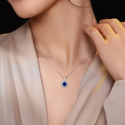 Collier MuShan Luxury Jewelry en argent sterling 925, choker orné de zircons de grade 5A, style décontracté pour elle, bijou premium plaqué or 18 carats avec pendentif
