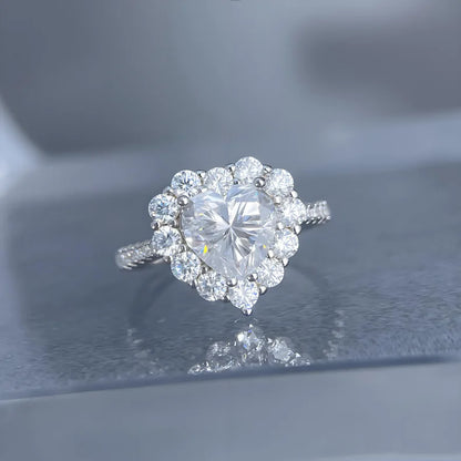 MuShan Luxury Jewelry 925 Sterling Silver Ring Zircon 5A Grade Oval Engagement for Fiancee 18K Gold Plated Fine Jewelry Rings