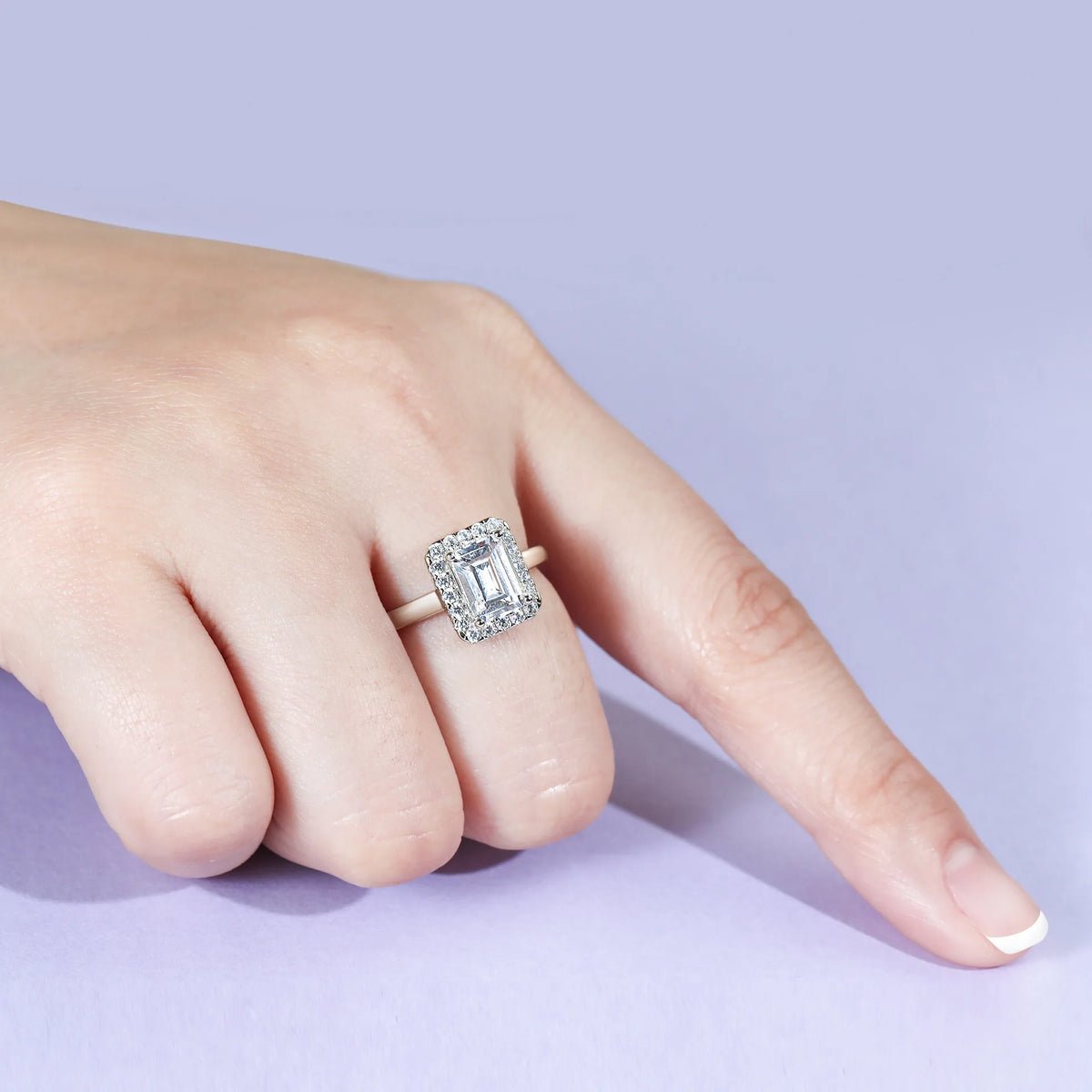 Bague MuShan Luxury Jewelry en argent sterling 925, zircon 5A ovale, pour un usage quotidien, cadeau pour petite amie, plaqué or rose 18 carats, bijou raffiné