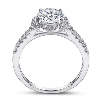 MuShan Jewelry 925 Sterling Silver Ring Wedding Band High Carbon Diamond Vintage Style Gift  Her Women Rings Fine Jewelry