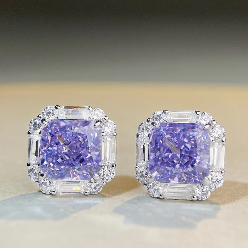 Boucles d'oreilles pendantes MuShan en argent sterling 925 avec zircon de grade 7A, bijoux raffinés pour femmes, plaqué or 18 carats, style décontracté