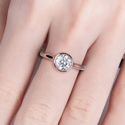 MUSHAN Luxury Jewelry 925 Sterling Silver Ring Band Women GRA Certificated Moissanite Diamond Emerald D Color Rings Fine Jewelry