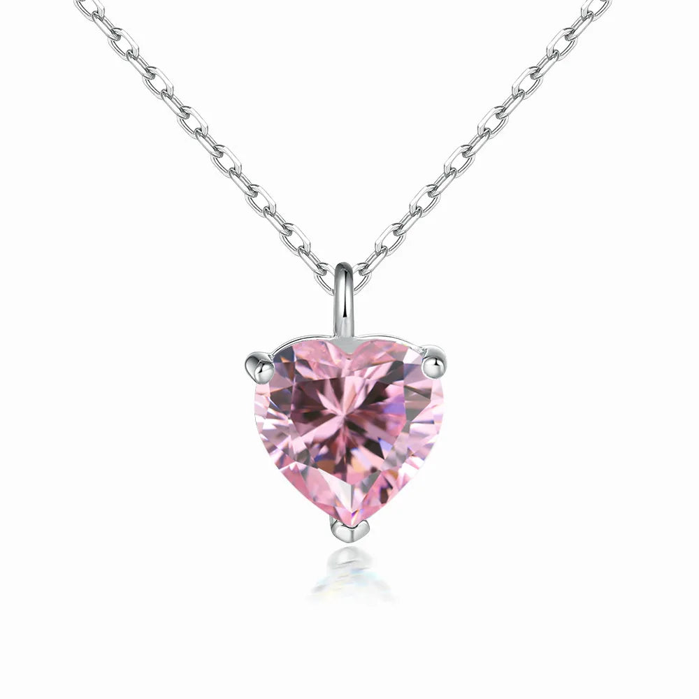 Collar de plata de ley 925 marca MuShan con circonita 5A, gargantilla de noche para novia, joyería de alta calidad chapada en rodio con colgante