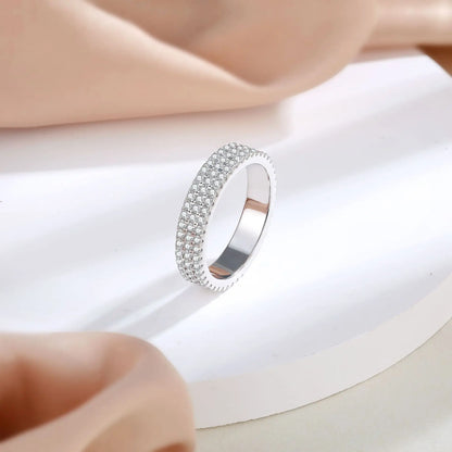 Bague MuShan Designer Jewelry en argent sterling 925, zircon 5A taille Asscher, bijou raffiné plaqué or rose 18 carats pour rendez-vous galant