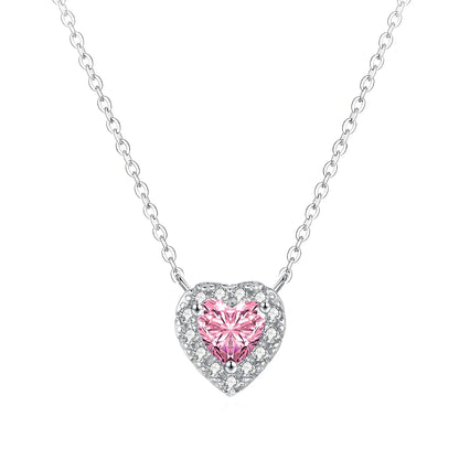MuShan Designer Jewelry 925 Sterling Silver Y Necklace Pear Moissanite for Wife Rhodium Plated MST Patent Party Y Necklaces