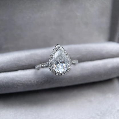 MUSHAN Luxury Jewelry 925 Sterling Silver Ring Band Women GRA Certificated Moissanite Diamond Emerald D Color Rings Fine Jewelry