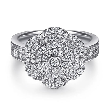 Anillo de plata de ley 925 MuShan Designer Jewelry con circonita cúbica 7A estilo esmeralda para chica, joyería fina chapada en oro de 18K