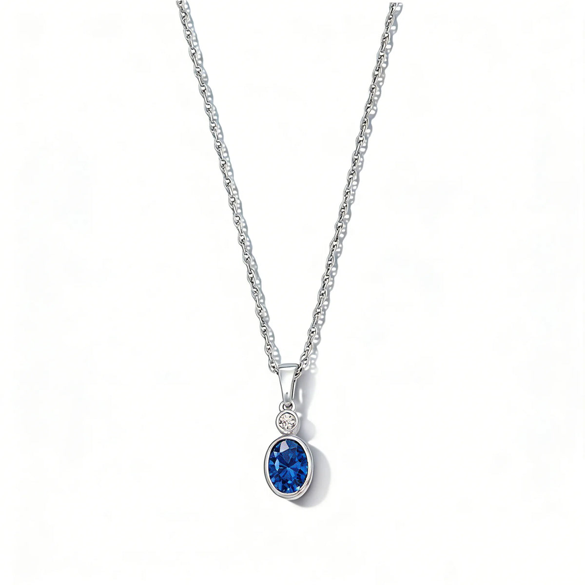Collar de plata de ley 925 de joyería a medida MUSHAN, colgante de moissanita color D VVS, joyería fina para novia, plata de ley 925 con diamante