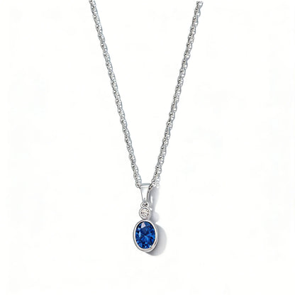 Collar de plata de ley 925 de joyería a medida MUSHAN, colgante de moissanita color D VVS, joyería fina para novia, plata de ley 925 con diamante