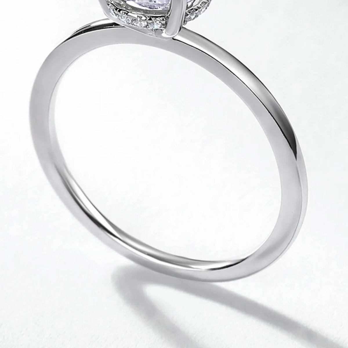 MUHAN Luxury Jewelry  925 Sterling Silver Ring Wedding Band  Women GRA Certificate Moissanite Diamond Rings D Color Fine Jewelry
