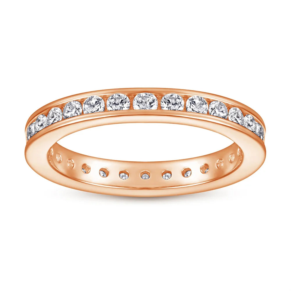 Bague de mariage MuShan Jewelry en argent sterling 925 avec diamant à haute teneur en carbone, cadeau de Saint-Valentin, cadeau pour sœur, bagues pour femme, joaillerie fine