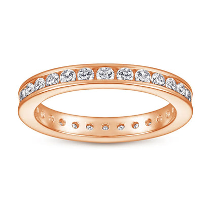 Bague de mariage MuShan Jewelry en argent sterling 925 avec diamant à haute teneur en carbone, cadeau de Saint-Valentin, cadeau pour sœur, bagues pour femme, joaillerie fine