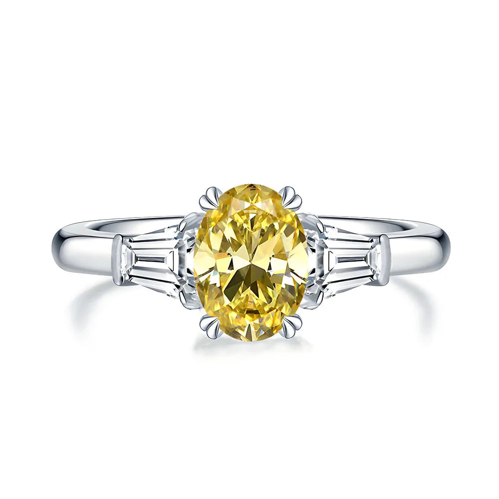 Anillo de compromiso de plata de ley 925 MuShan Jewelry, alianza de boda con diamante de alto carbono, regalo para fiestas, joyería fina para mujer
