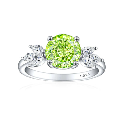 MuShan Jewelry 925 Sterling Silver Ring Wedding Band High Carbon Diamond Engagement Party Chic Style Women Rings Fine Jewelry