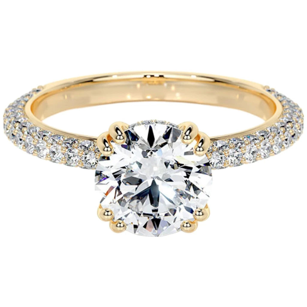 MUSHAN Custom Jewelry 925 Sterling Silver Ring Moissanite D Color VVS1 Fine Bride Lady Brilliant Rings Diamond Accessories