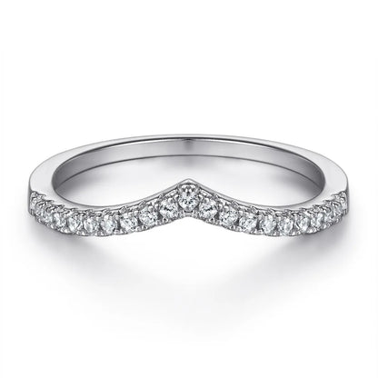 Anillos de plata de ley 925 MuShan Jewelry, anillo de moda con circonita cúbica 7A, regalo para mujer, compromiso, aniversario.