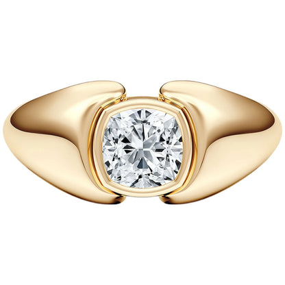 MUSHAN Custom Jewelry 925 Sterling Silver Ring Moissanite D Color VVS1 Designer Stunning Sparkle Princess Rings Diamond