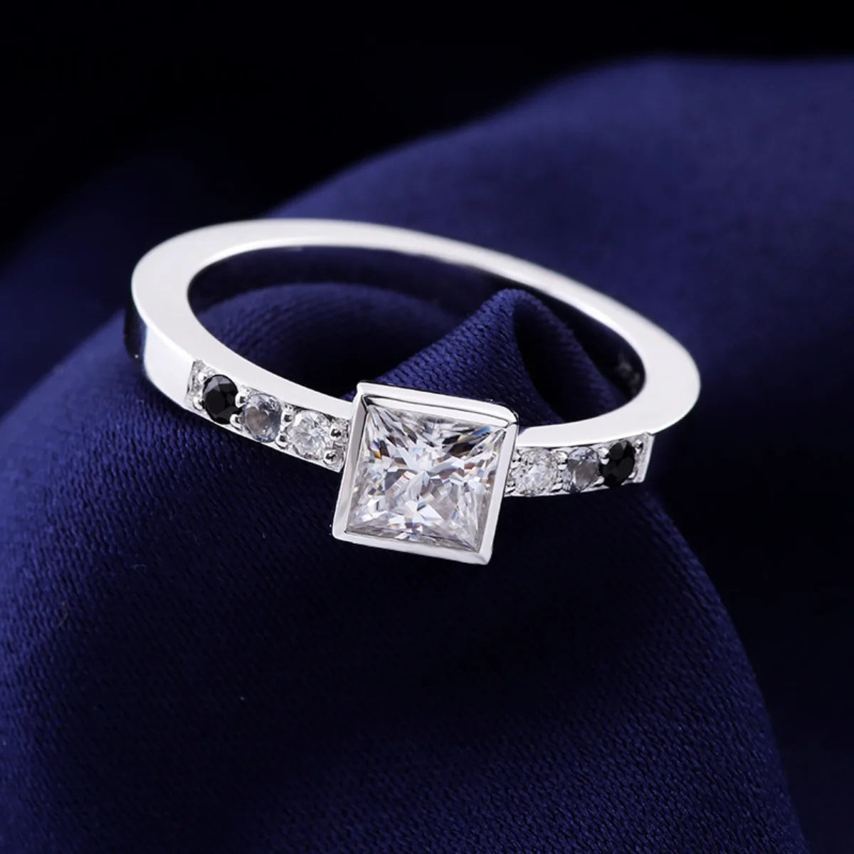 MUSHAN Luxury Custom 14K 18K Gold Rings Band Jewelry With Moissanite Diamond Lab Grown Gemstones Diamond Wedding Ring For Women