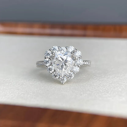 Bague MUSHAN Luxury Jewelry en argent sterling 925 pour femme, diamant moissanite taille émeraude certifié GRA, couleur D, bijou raffiné