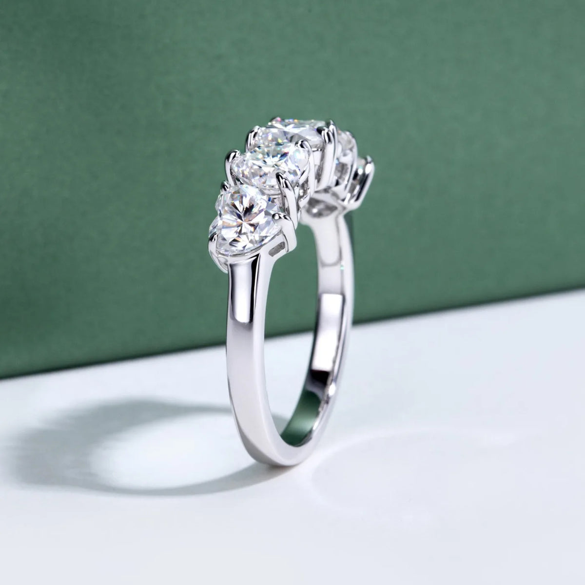 MUHAN Luxury Jewelry  925 Sterling Silver Ring Wedding Band  Women GRA Certificate Moissanite Diamond Rings D Color Fine Jewelry