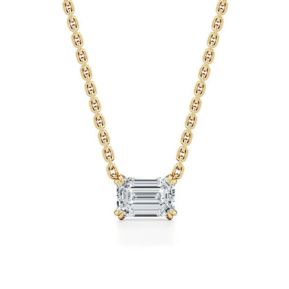 MUSHAN Bespoke Jewelry 925 Sterling Silver Necklace Moissanite D Color VVS1 Luxury Band Classic Chic Pendants Diamond Accessorie