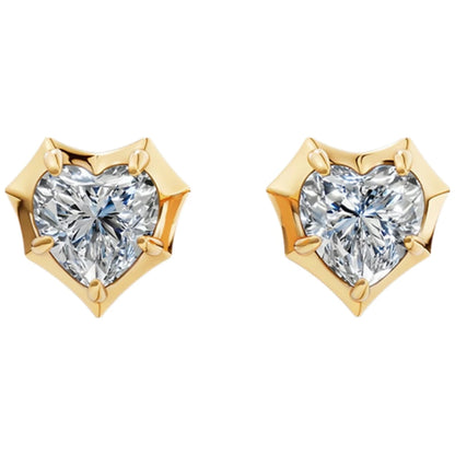 MUSHAN Custom Jewelry 925 Sterling Silver Earring Moissanite D Color VVS Luxury Youthful Noble Earrings Diamond Accessories