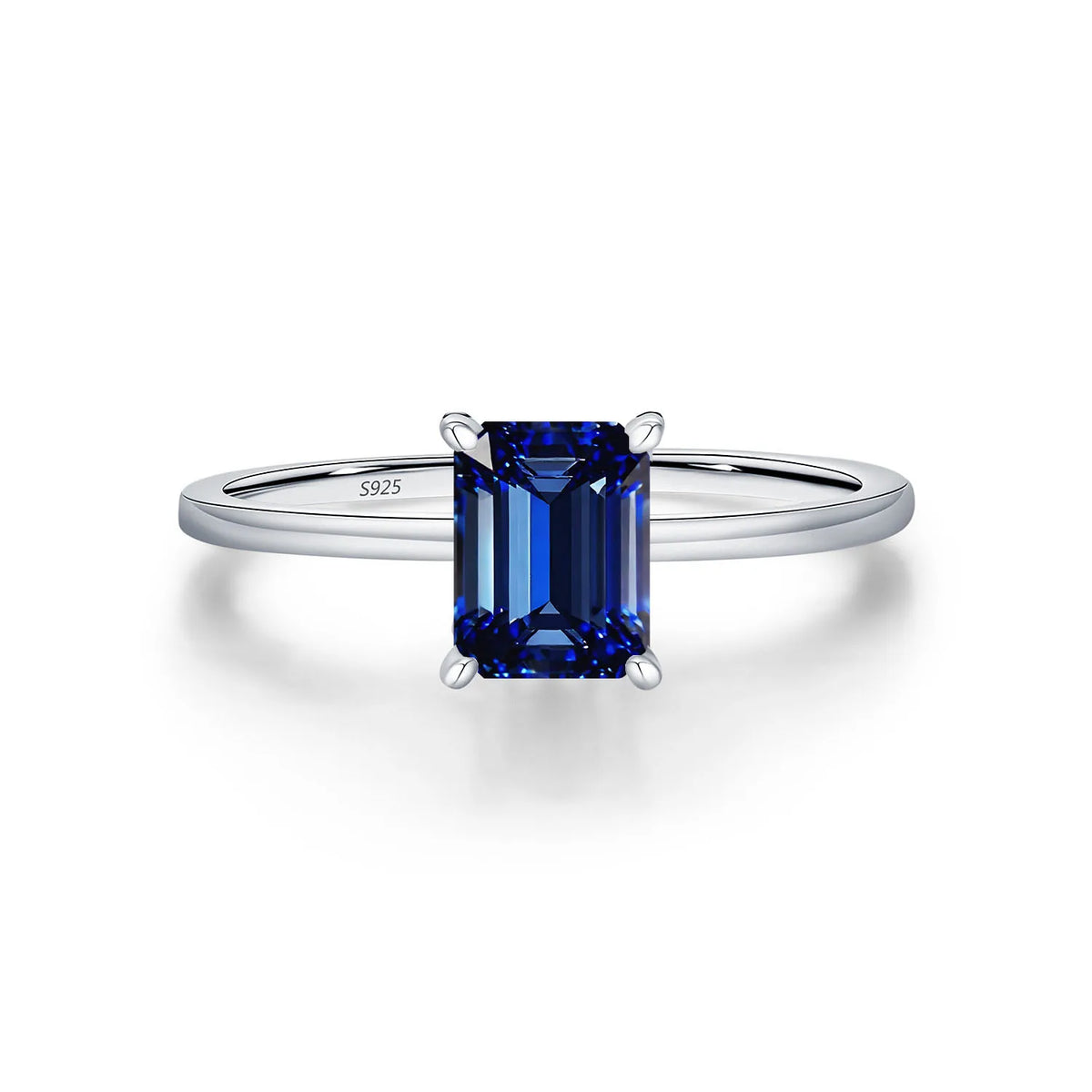 MuShan Designer Jewelry 925 Sterling Silver Ring Lab Grown Emerald Oval Modern Ring for Women 18K Gold Plated Anniversary Rings