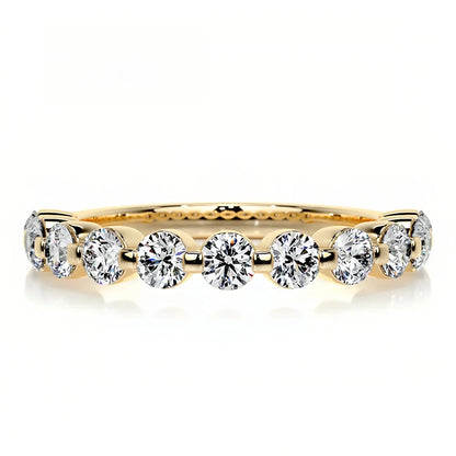 Bague en argent sterling 925 de la marque MuShan, bague en moissanite avec certificat GRA pour femme, plaquée or 18K, bagues brevetées MST GRA