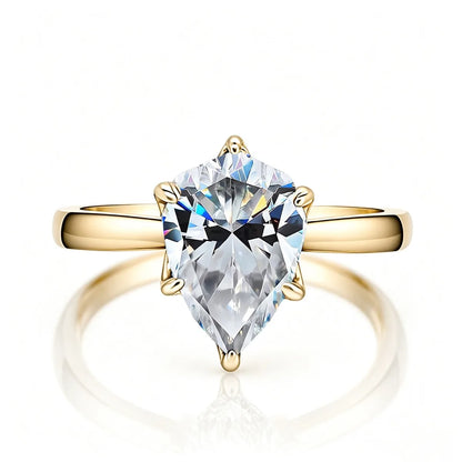 MUSHAN Luxury Jewelry 925 Sterling Silver Ring Band Women GRA Certificate Moissanite Diamond Emerald D Color Rings Fine Jewelry