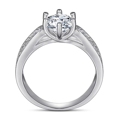 MuShan Designer Jewelry 925 Sterling Silver Ring Cubic Zirconia 5A Emerald Casual Women 18K Rose Gold Plated Fine Jewelry Rings