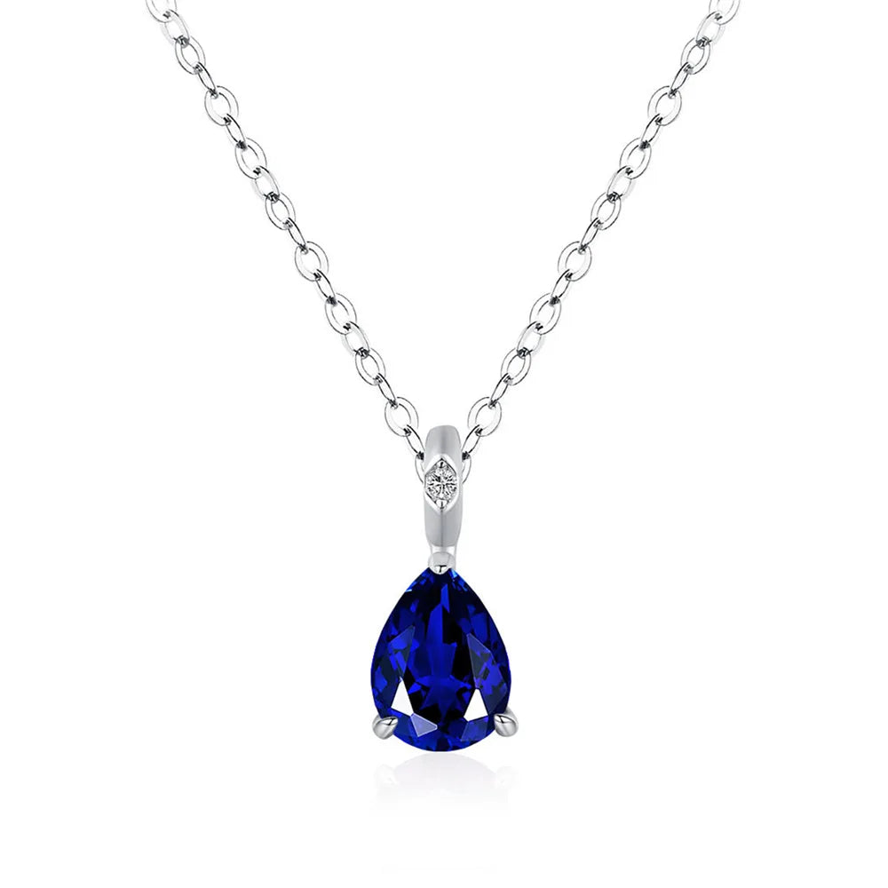 MuShan Jewelry 925 Sterling Silver Necklace Gold Chain HCD Diamonds Minimalist Style Statement Jewelry Women Necklaces Jewelry