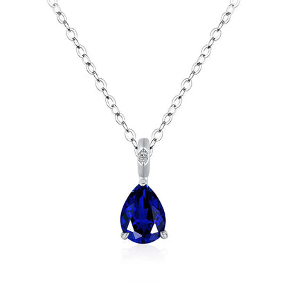 MuShan Jewelry 925 Sterling Silver Necklace Gold Chain HCD Diamonds Minimalist Style Statement Jewelry Women Necklaces Jewelry