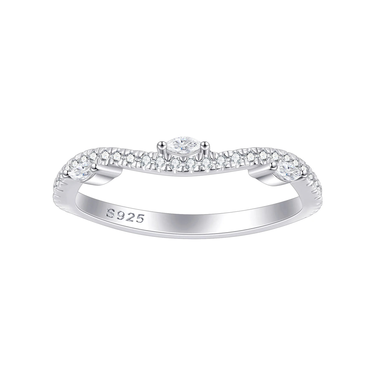 MuShan Designer Jewelry 925 Sterling Silver Ring Zircon 7A Round Daytime for Girlfriend 18K Real Gold Plated Fine Jewelry Rings