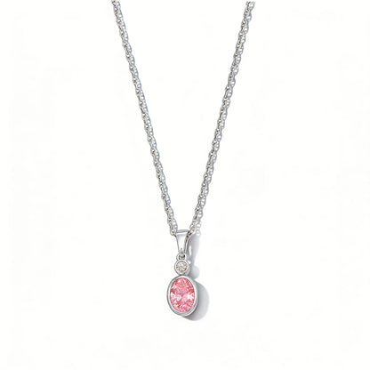 Collar de plata de ley 925 de joyería a medida MUSHAN, colgante de moissanita color D VVS, joyería fina para novia, plata de ley 925 con diamante