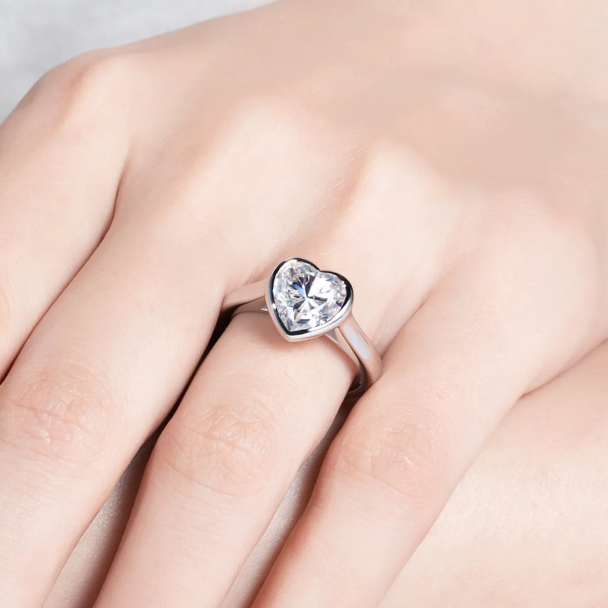 MUHAN Luxury Jewelry  925 Sterling Silver Ring Wedding Band  Women GRA Certificate Moissanite Diamond Rings D Color Fine Jewelry