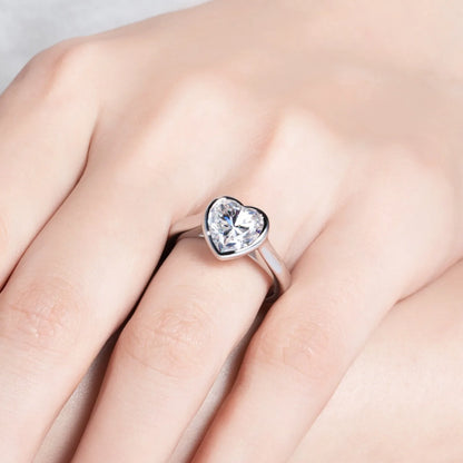 MUHAN Luxury Jewelry  925 Sterling Silver Ring Wedding Band  Women GRA Certificate Moissanite Diamond Rings D Color Fine Jewelry