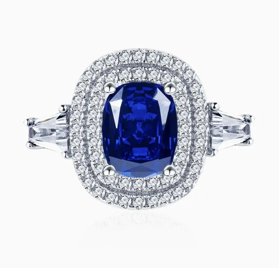 MUSHAN Luxury Jewelry 925 Sterling Silver Rings For Women Wedding Party Heart Shape Ring Bands CMA Certificate s925 Fine Jewelry