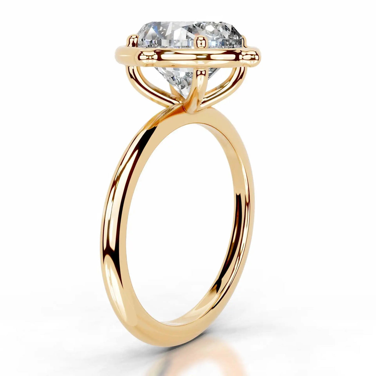 MuShan Designer Jewelry 925 Sterling Silver Ring VVS Moissanite Graduation Ring for Wife 18K Real Gold Plated MST Patent Rings