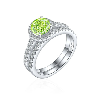 Bague de mariage MuShan Jewelry en argent sterling 925 avec diamant à haute teneur en carbone, cadeau de Noël, bijoux fins pour femmes