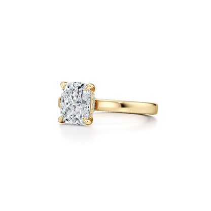 Anillo de joyería personalizada MUSHAN de plata de ley 925, moissanita color D VVS1, anillo de diseño moderno bañado en rodio, accesorios de diamante